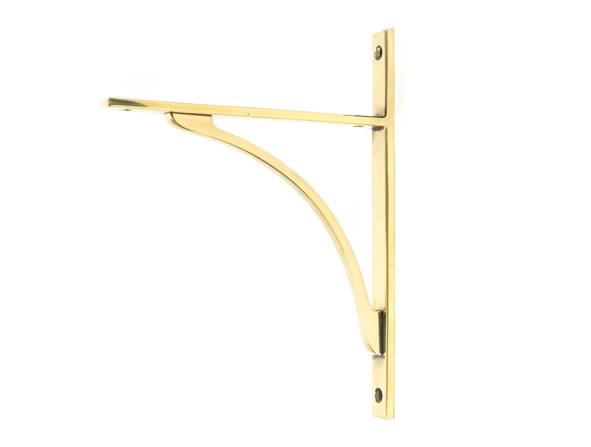 From The Anvil - Aged Brass Apperley Shelf Bracket (260mm x 200mm) | Sku. 51126 | Trade Door Handles.