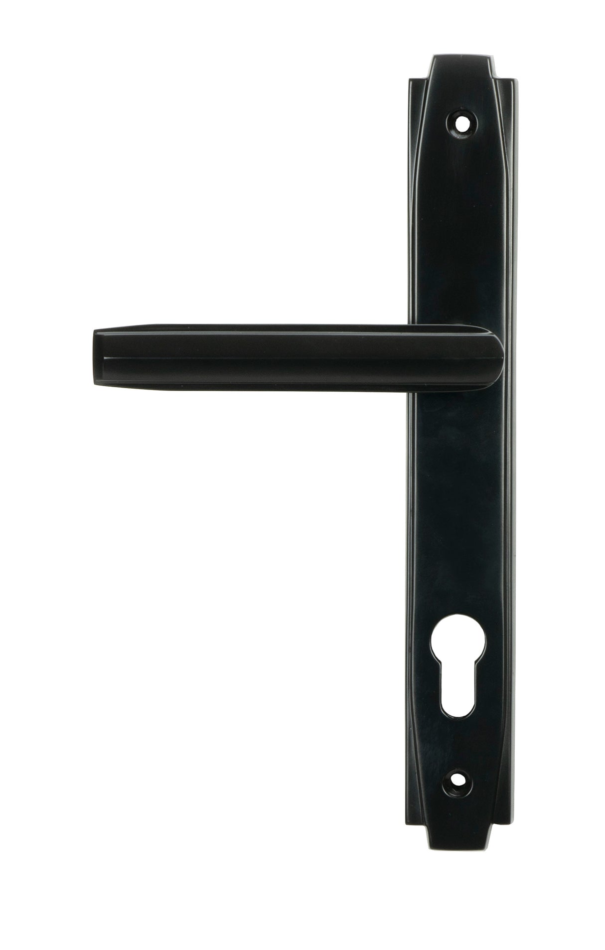 From The Anvil - Aged Bronze Art Deco Slimline Lever Espag. Lock Set | Sku. 51189 | Trade Door Handles.