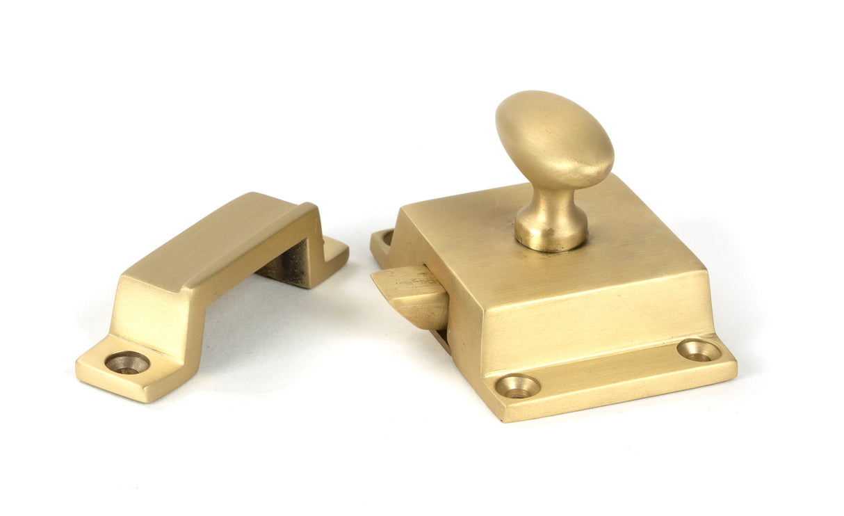 From The Anvil - Satin Brass Cabinet Latch | Sku. 51209 | Trade Door Handles.