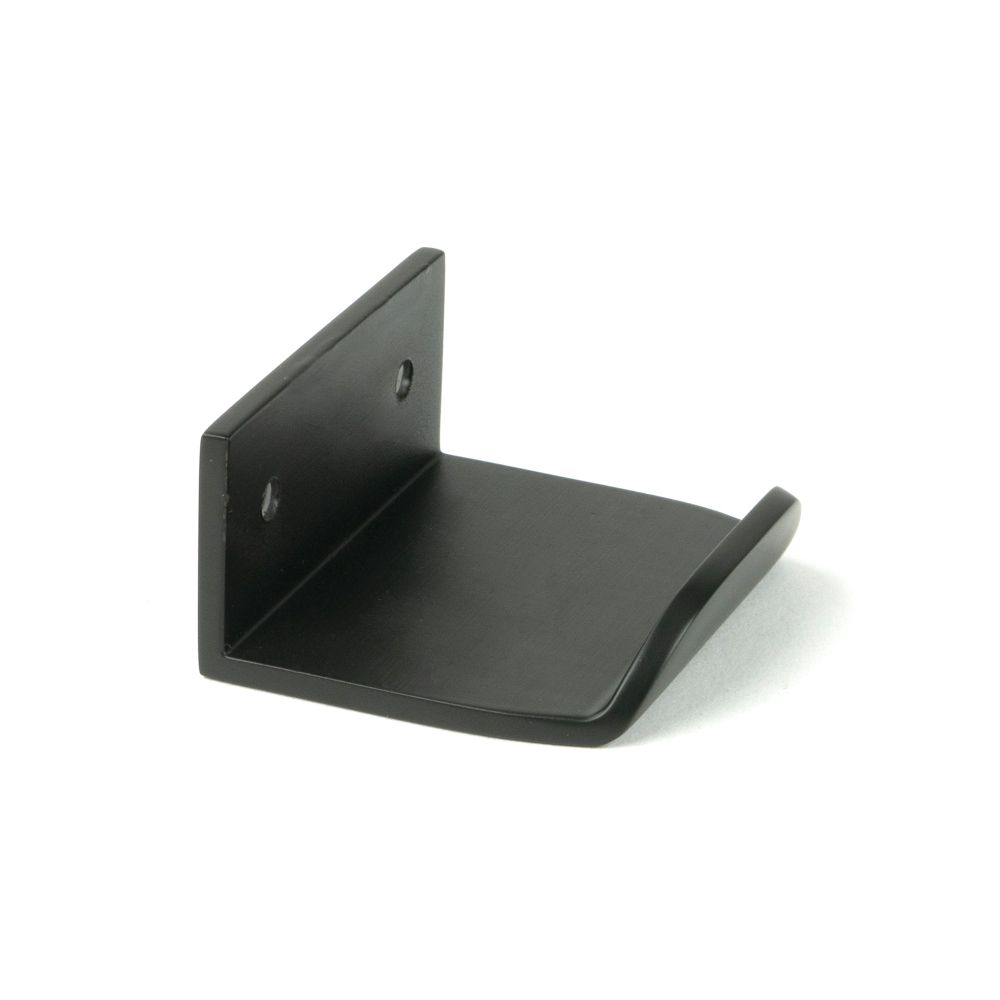 From The Anvil - Aged Bronze 50mm Moore Edge Pull | Sku. 51214 | Trade Door Handles.