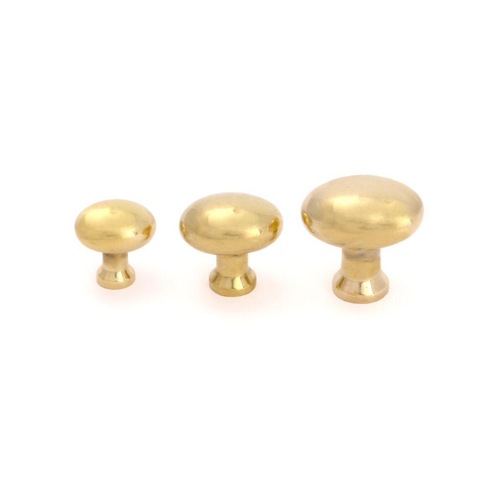 From The Anvil - Aged Brass Moore Cabinet Knob - 25mm | Sku. 51226 | Trade Door Handles.