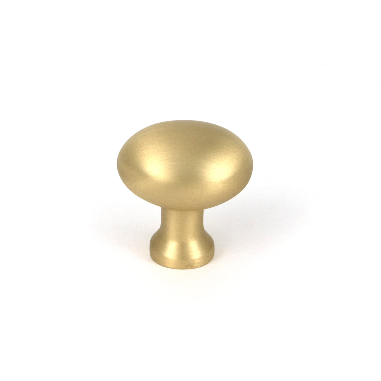 From The Anvil - Satin Brass Moore Cabinet Knob - 25mm | Sku. 51229 | Trade Door Handles.