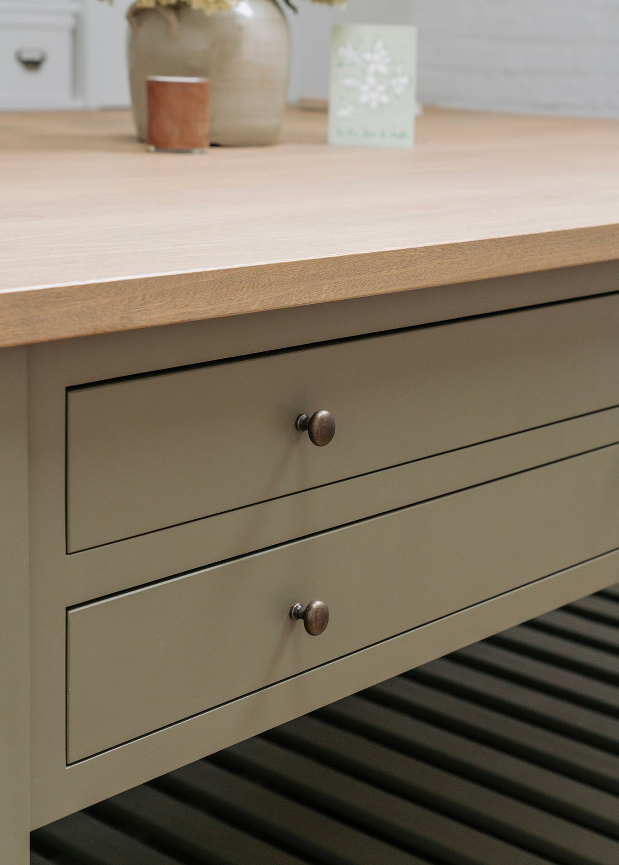 From The Anvil - Burnished Brass Moore Cabinet Knob - 32mm | Sku. 51233 | Trade Door Handles.