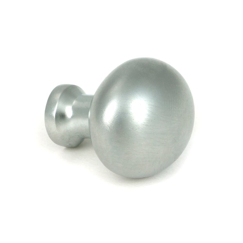 From The Anvil - Satin Chrome Moore Cabinet Knob - 25mm | Sku. 51238 | Trade Door Handles.