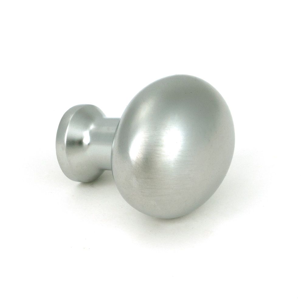 From The Anvil - Satin Chrome Moore Cabinet Knob - 32mm | Sku. 51239 | Trade Door Handles.