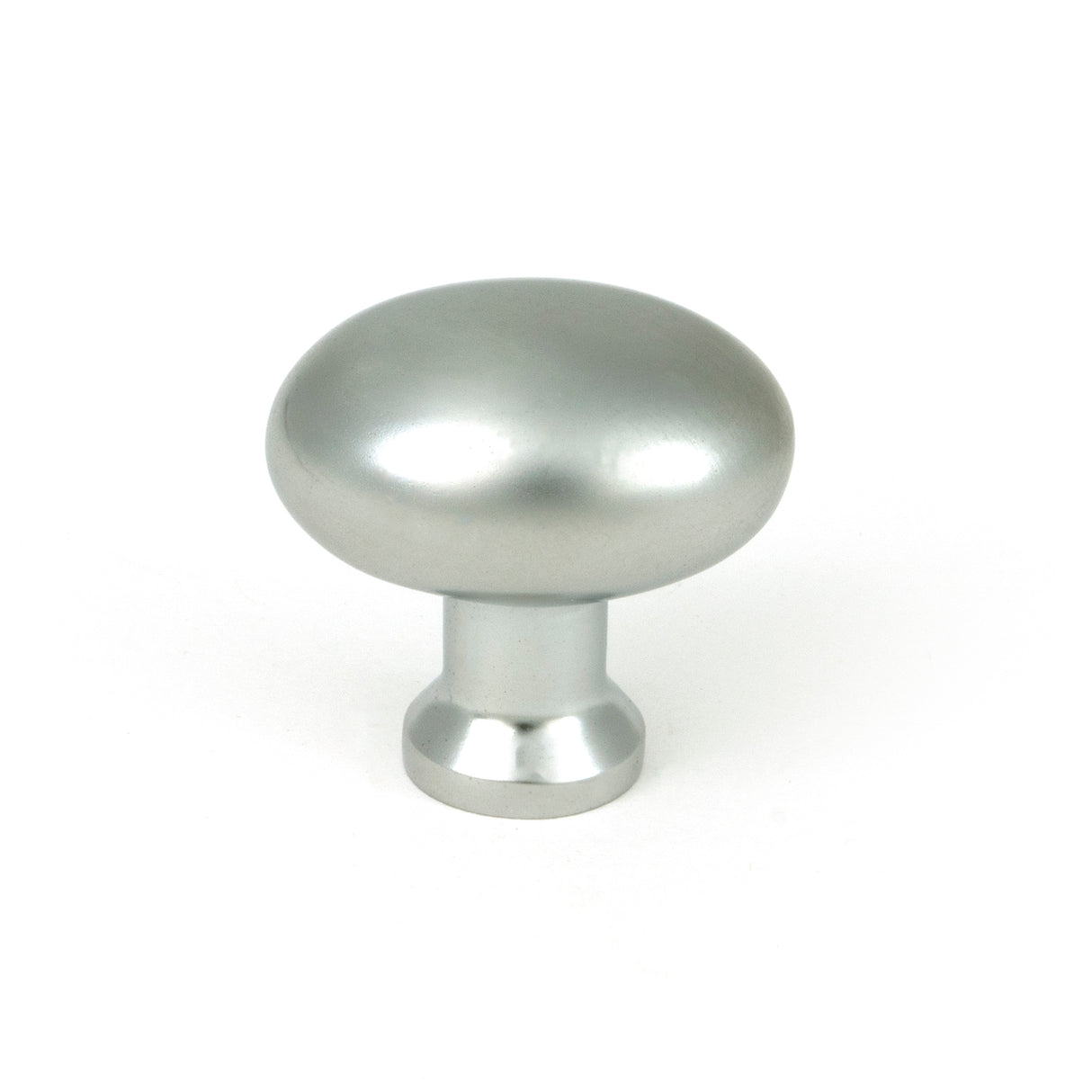 From The Anvil - Satin Chrome Moore Cabinet Knob - 32mm | Sku. 51239 | Trade Door Handles.