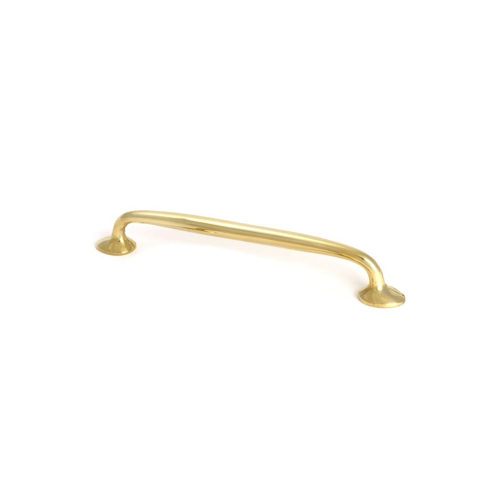 From The Anvil - Polished Brass Moore Pull Handle - Medium | Sku. 51254 | Trade Door Handles.