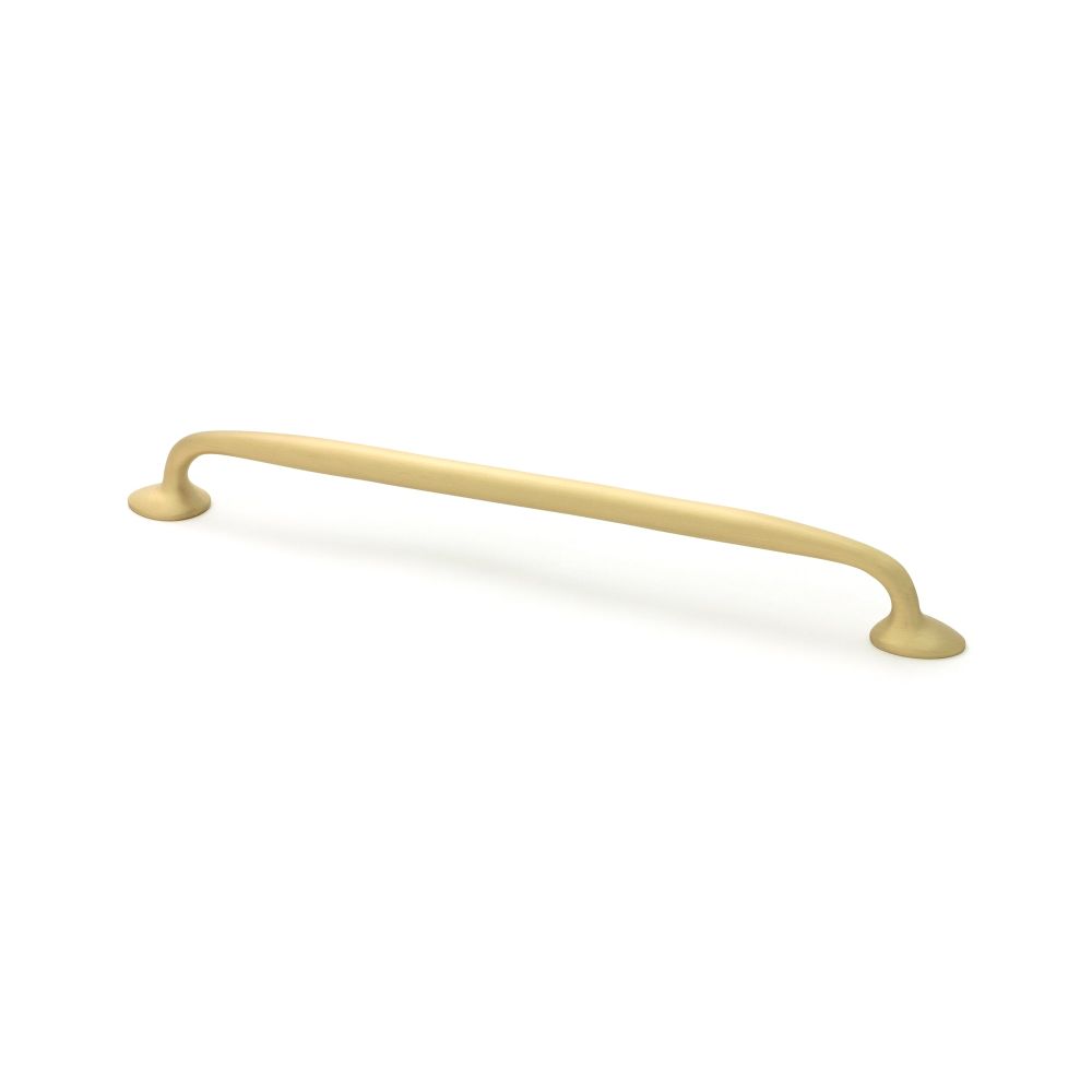 From The Anvil - Satin Brass Moore Pull Handle - Large | Sku. 51261 | Trade Door Handles.