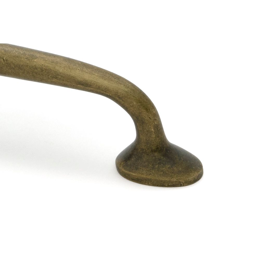 From The Anvil - Burnished Brass Moore Pull Handle - Small | Sku. 51262 | Trade Door Handles.