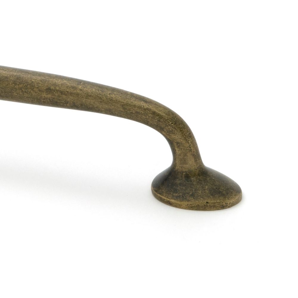From The Anvil - Burnished Brass Moore Pull Handle - Medium | Sku. 51263 | Trade Door Handles.