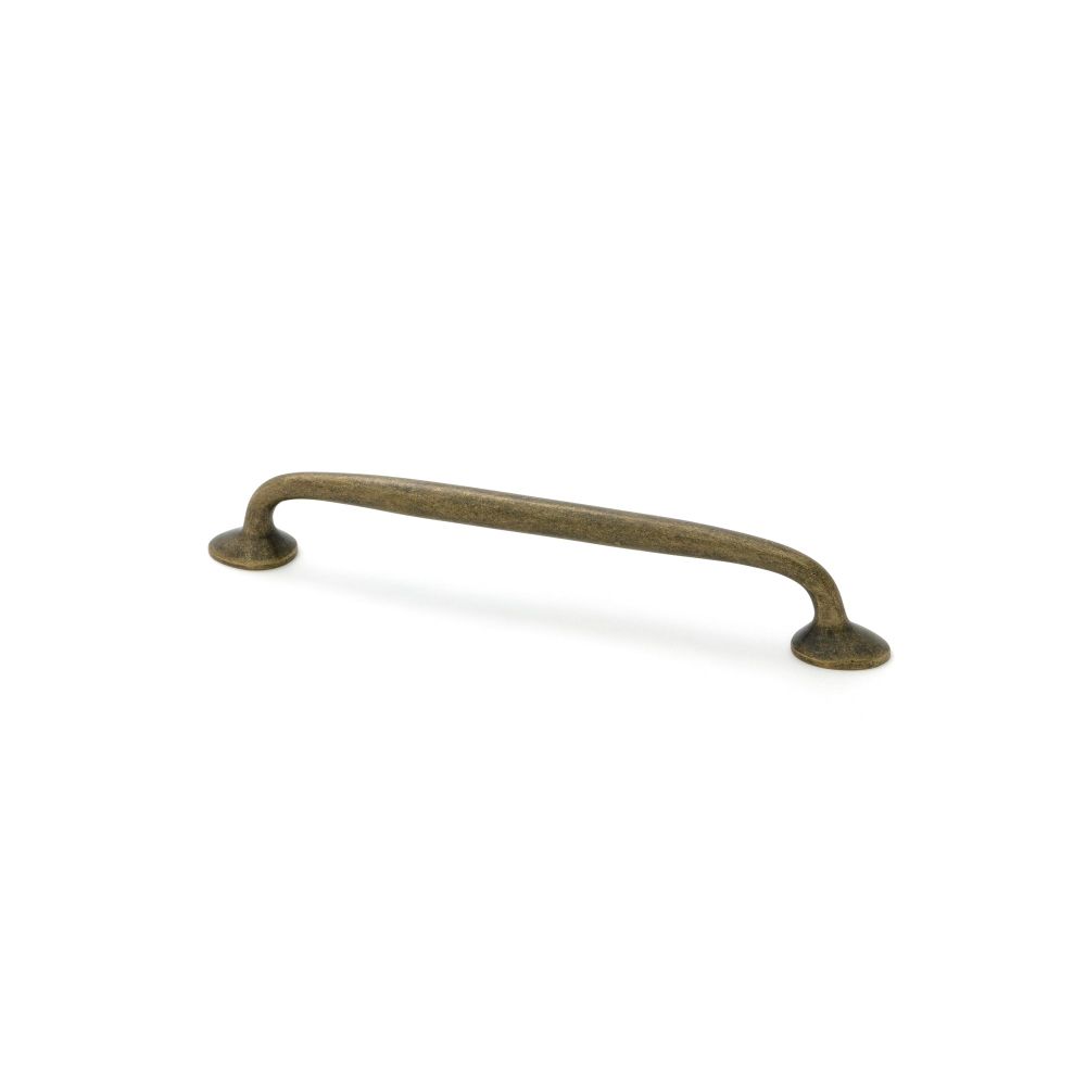 From The Anvil - Burnished Brass Moore Pull Handle - Medium | Sku. 51263 | Trade Door Handles.