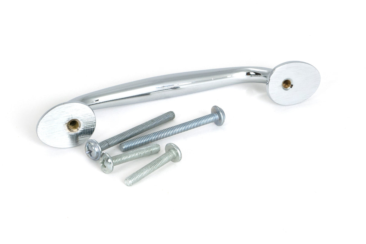 From The Anvil - Polished Chrome Moore Pull Handle - Small | Sku. 51265 | Trade Door Handles.