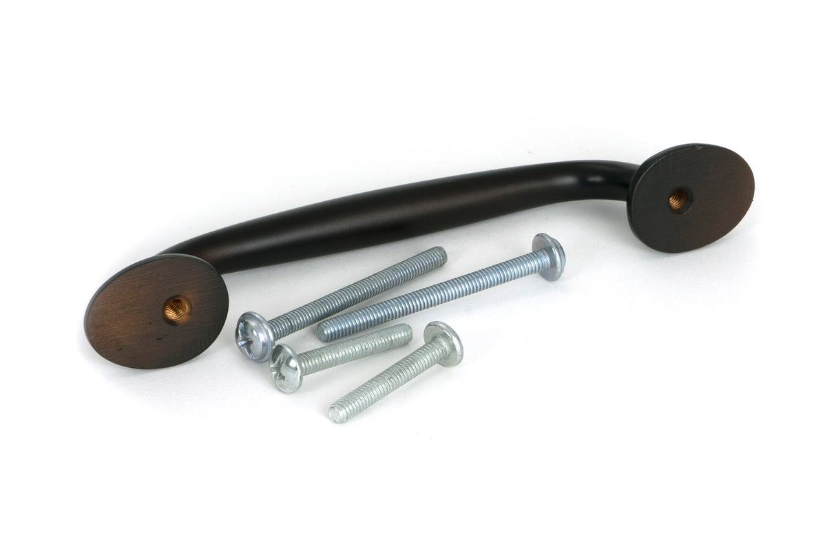 From The Anvil - Aged Bronze Moore Pull Handle - Small | Sku. 51274 | Trade Door Handles.