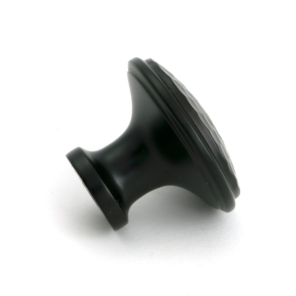 From The Anvil - Aged Bronze Hammered Cabinet Knob - Large | Sku. 51294 | Trade Door Handles.