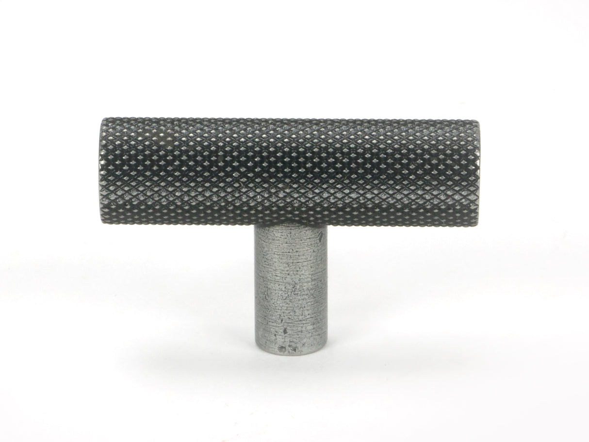 From The Anvil - Pewter Brompton T-Bar | Sku. 51309 | Trade Door Handles.