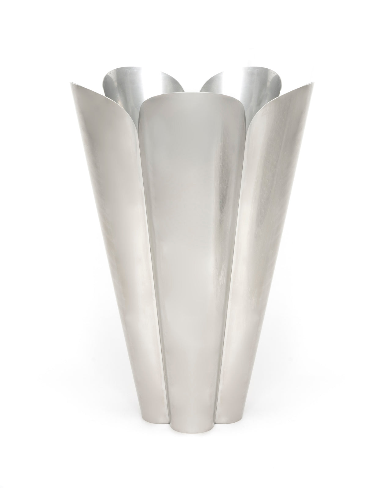 From The Anvil - Satin Marine SS (316) 40cm Flora Pot (Drainage holes) | Sku. 51319 | Trade Door Handles.