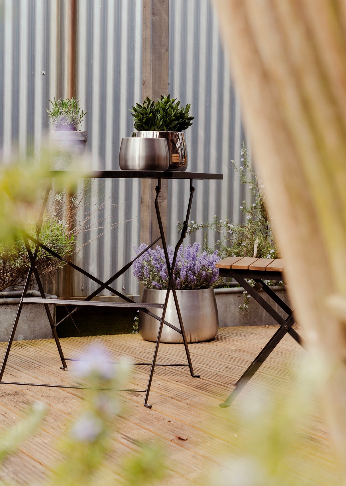 From The Anvil - Satin Marine SS (316) 28cm Hepworth Pot (Drainage holes) | Sku. 51324 | Trade Door Handles.