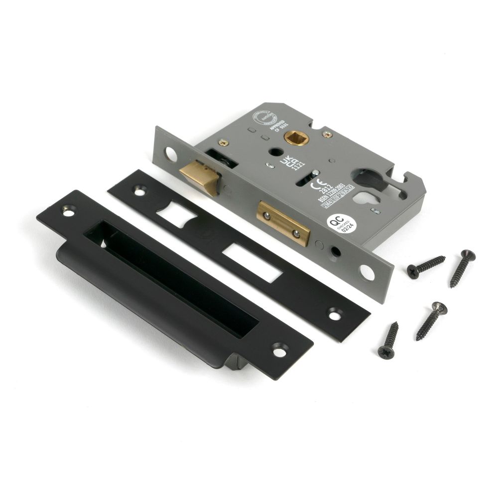 From The Anvil - Aged Bronze 3" Euro Profile Sash Lock | Sku. 51391 | Trade Door Handles.