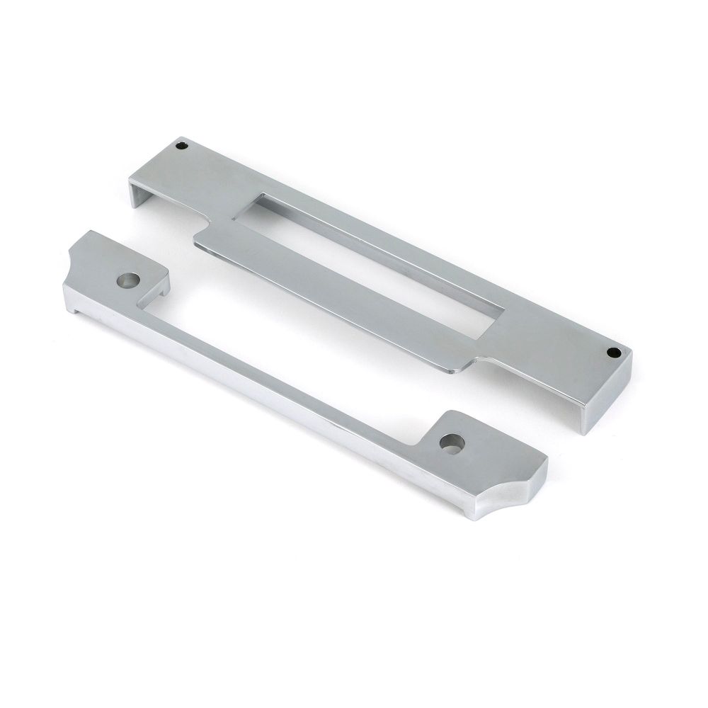 From The Anvil - Polished Chrome Rebate Kit for Euro Sash Lock | Sku. 51399 | Trade Door Handles.
