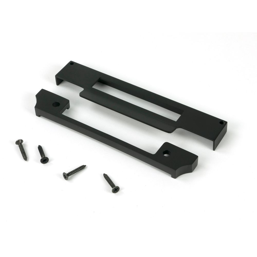 From The Anvil - Aged Bronze Rebate Kit for Euro Sash Lock | Sku. 51401 | Trade Door Handles.