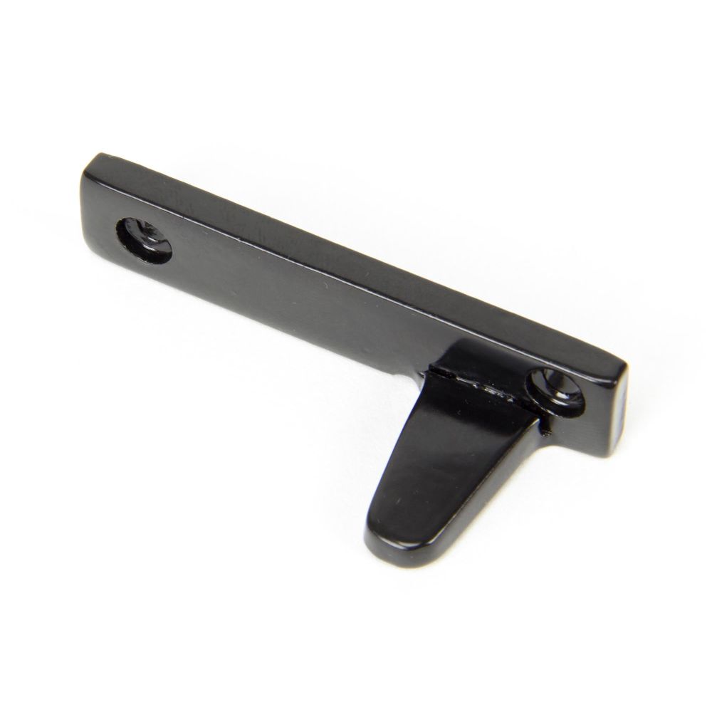 From The Anvil - Black Locking Night-Vent Monkeytail Fastener - LH | Sku. 51417L | Trade Door Handles.