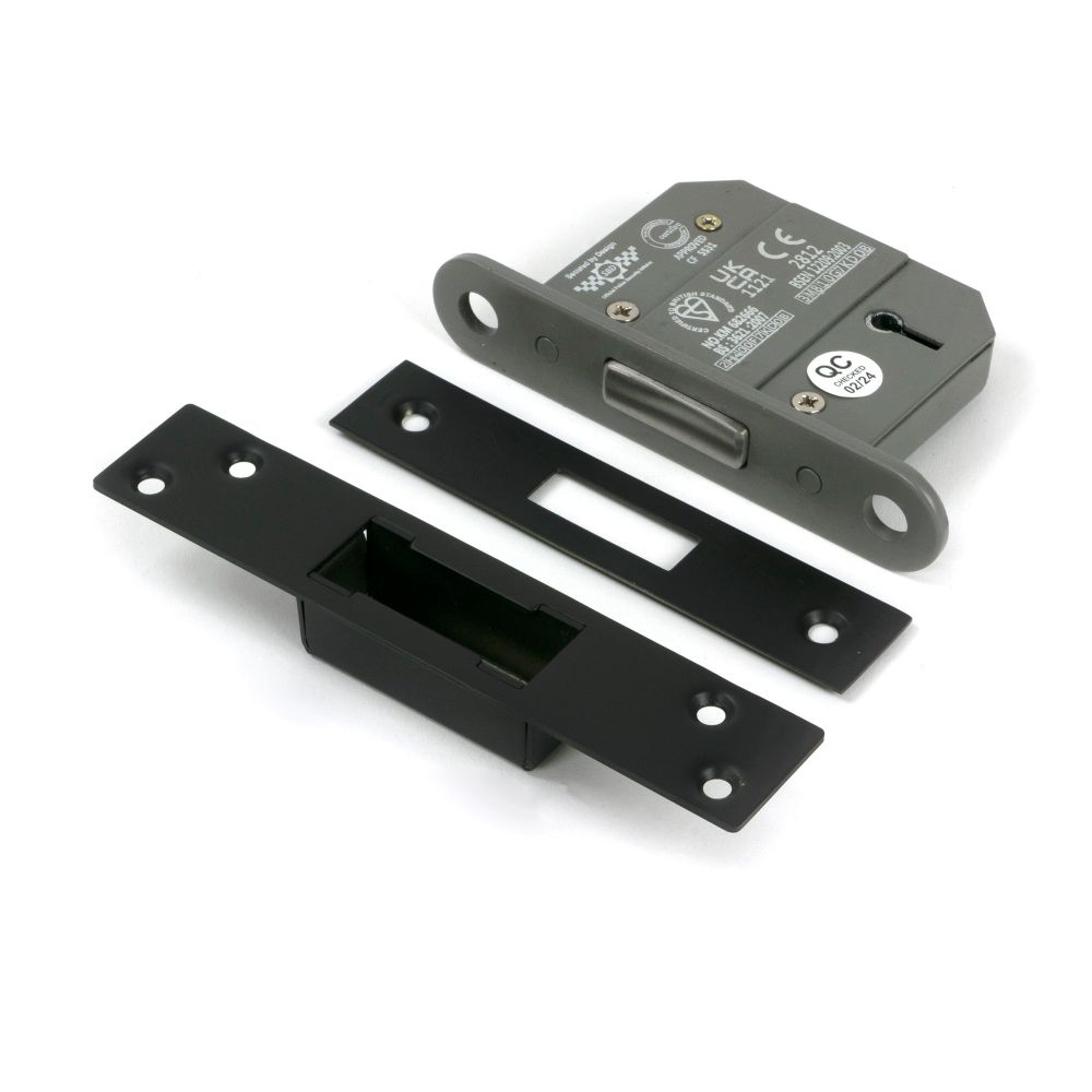 From The Anvil - Aged Bronze 2.5" 5 Lever BS Dead Lock KA | Sku. 51433 | Trade Door Handles.