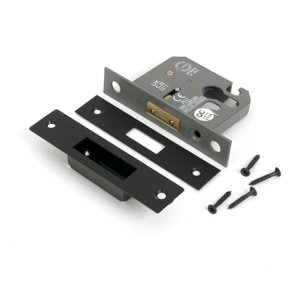 From The Anvil - Aged Bronze 2.5" Euro Profile Dead Lock | Sku. 51453 | Trade Door Handles.