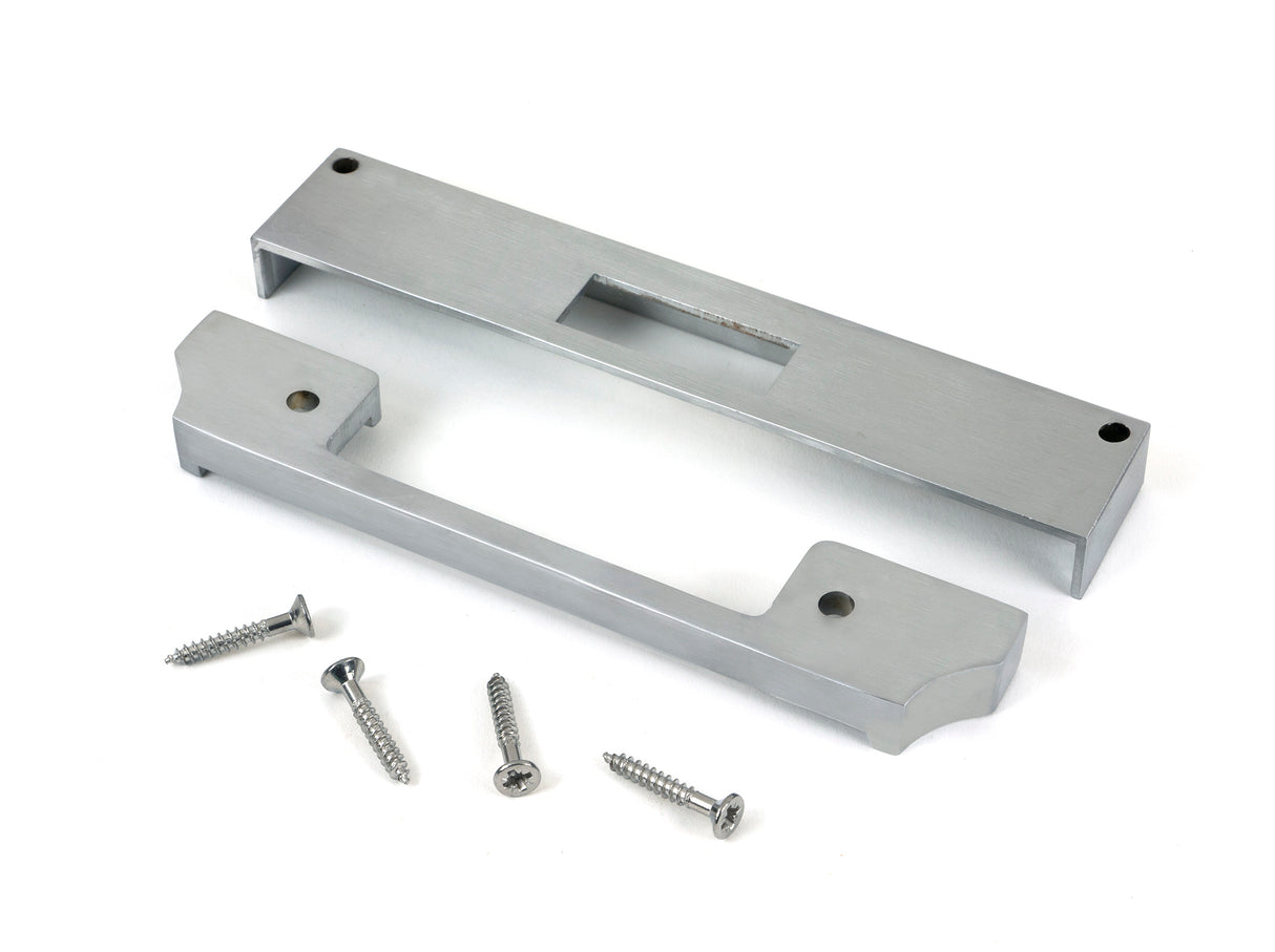 From The Anvil - Satin Chrome Rebate Kit for Euro Dead Lock | Sku. 51472 | Trade Door Handles.