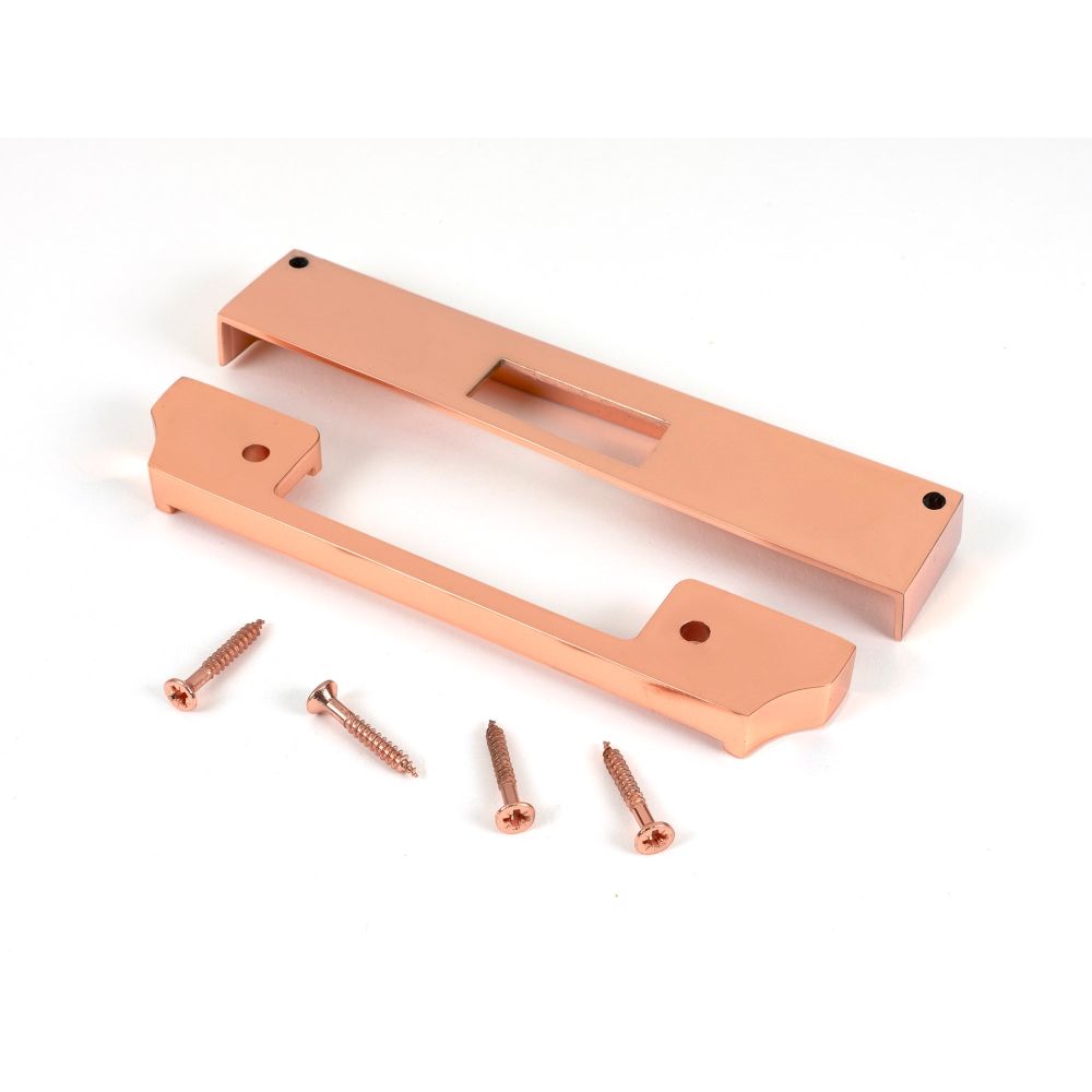 From The Anvil - Polished Bronze Rebate Kit for Euro Dead Lock | Sku. 51474 | Trade Door Handles.