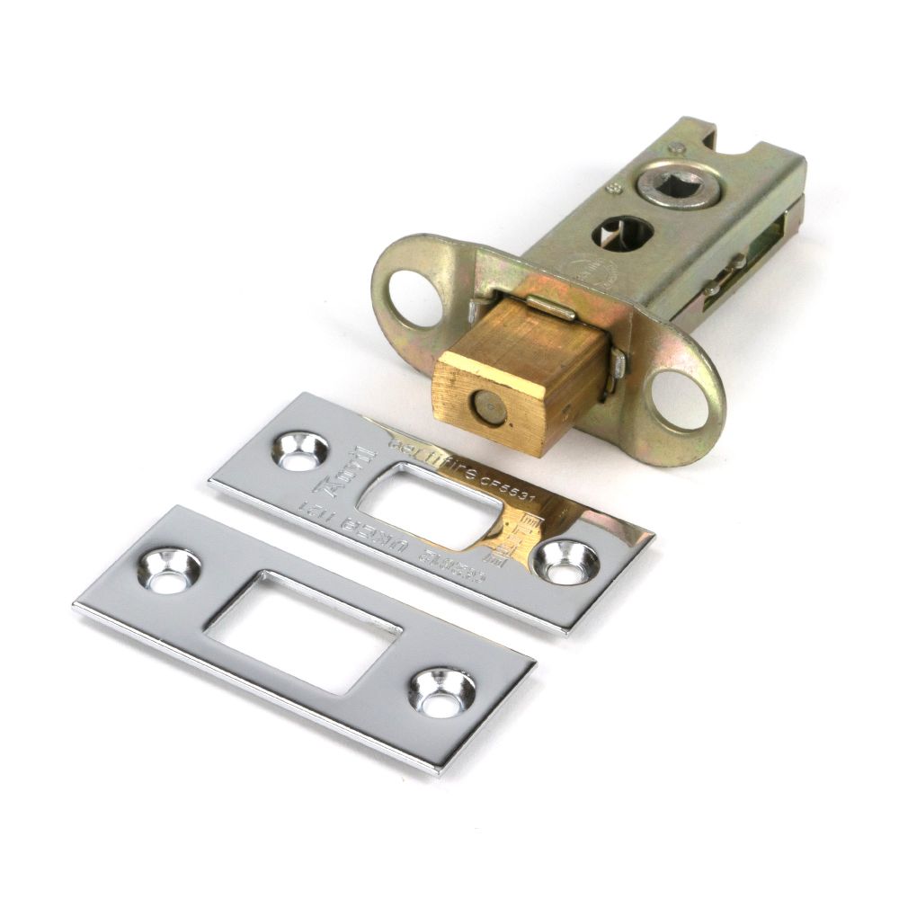 From The Anvil - Polished Chrome 2.5" Heavy Duty Tubular Deadbolt | Sku. 51481 | Trade Door Handles.