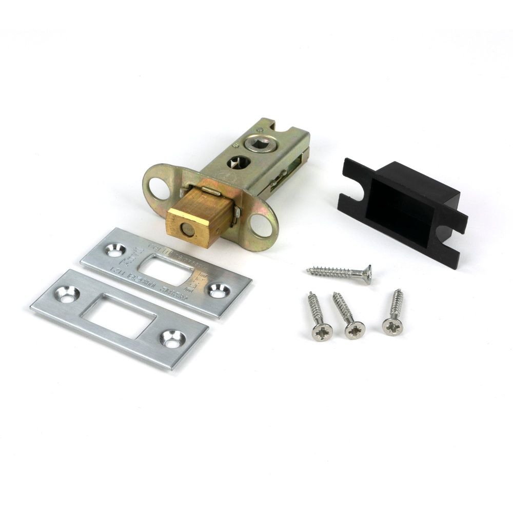 From The Anvil - Satin Chrome 2.5" Heavy Duty Tubular Deadbolt | Sku. 51482 | Trade Door Handles.