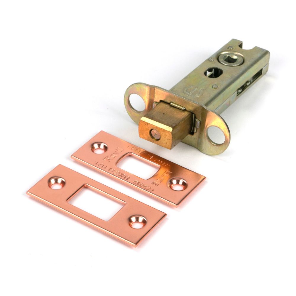 From The Anvil - Polished Bronze 3" Heavy Duty Tubular Deadbolt | Sku. 51494 | Trade Door Handles.