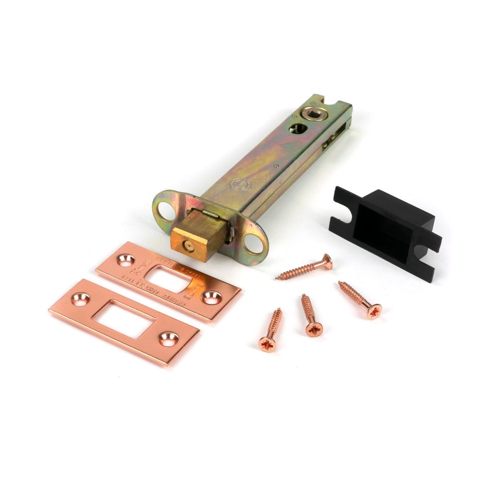 From The Anvil - Polished Bronze 5" Heavy Duty Tubular Deadbolt | Sku. 51714 | Trade Door Handles.