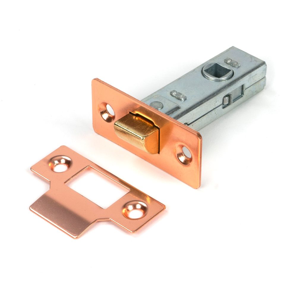 From The Anvil - Polished Bronze 2 Tubular Mortice Latch | Sku. 51731 | Trade Door Handles.