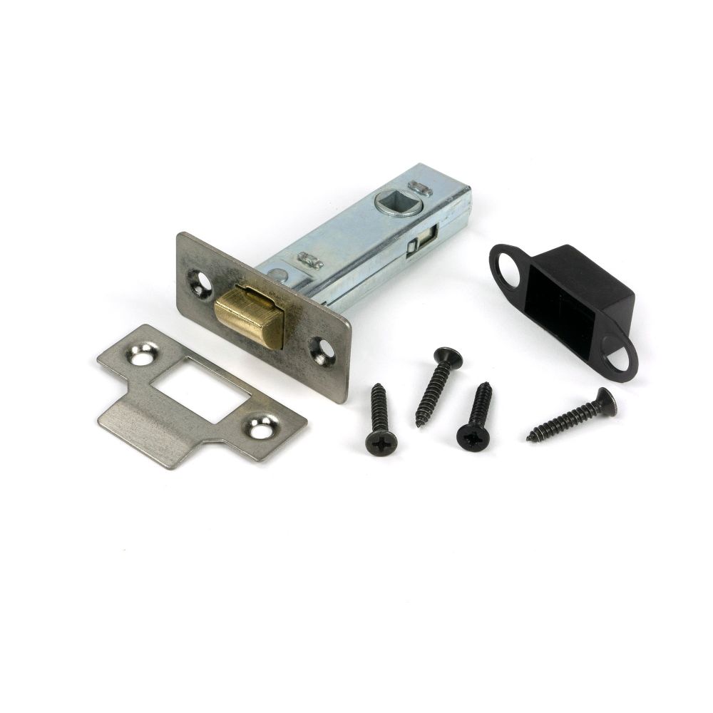 From The Anvil - Pewter 3" Tubular Mortice Latch | Sku. 51732 | Trade Door Handles.