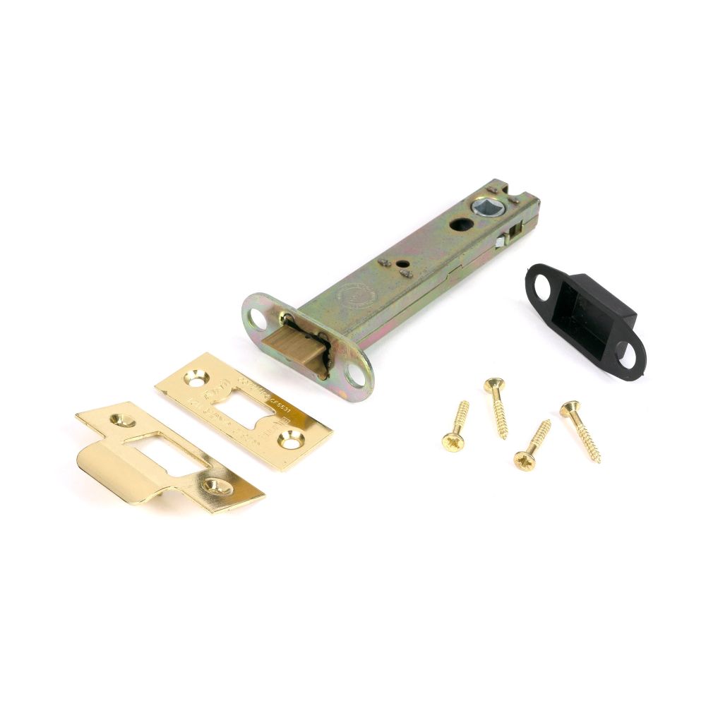 From The Anvil - Polished Brass 5" Heavy Duty Latch | Sku. 51762 | Trade Door Handles.