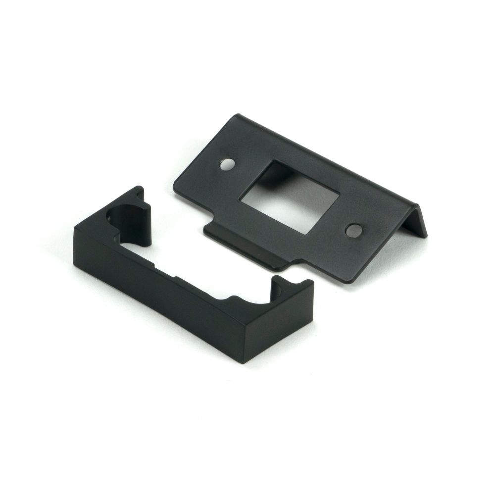 From The Anvil - Aged Bronze Rebate Kit for Tubular Mortice Latch | Sku. 51829 | Trade Door Handles.