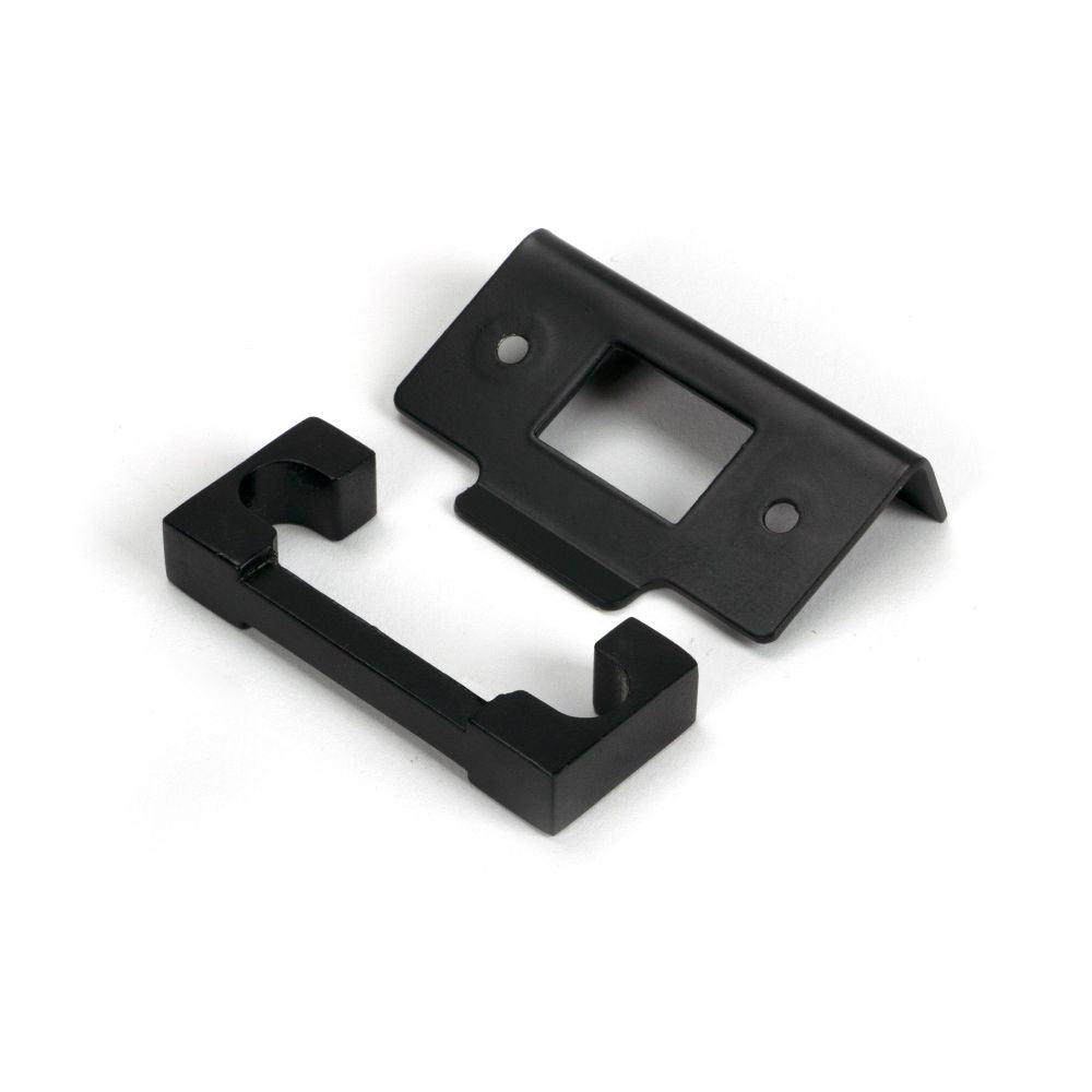 From The Anvil - Black Rebate Kit for Heavy Duty Latch | Sku. 51832 | Trade Door Handles.