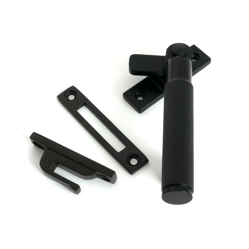 From The Anvil - Matt Black Locking Brompton Fastener - RH | Sku. 51842 | Trade Door Handles.