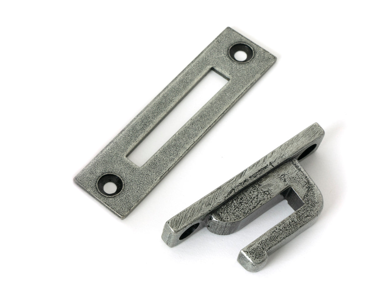From The Anvil - Pewter Locking Brompton Fastener - LH | Sku. 51843 | Trade Door Handles.
