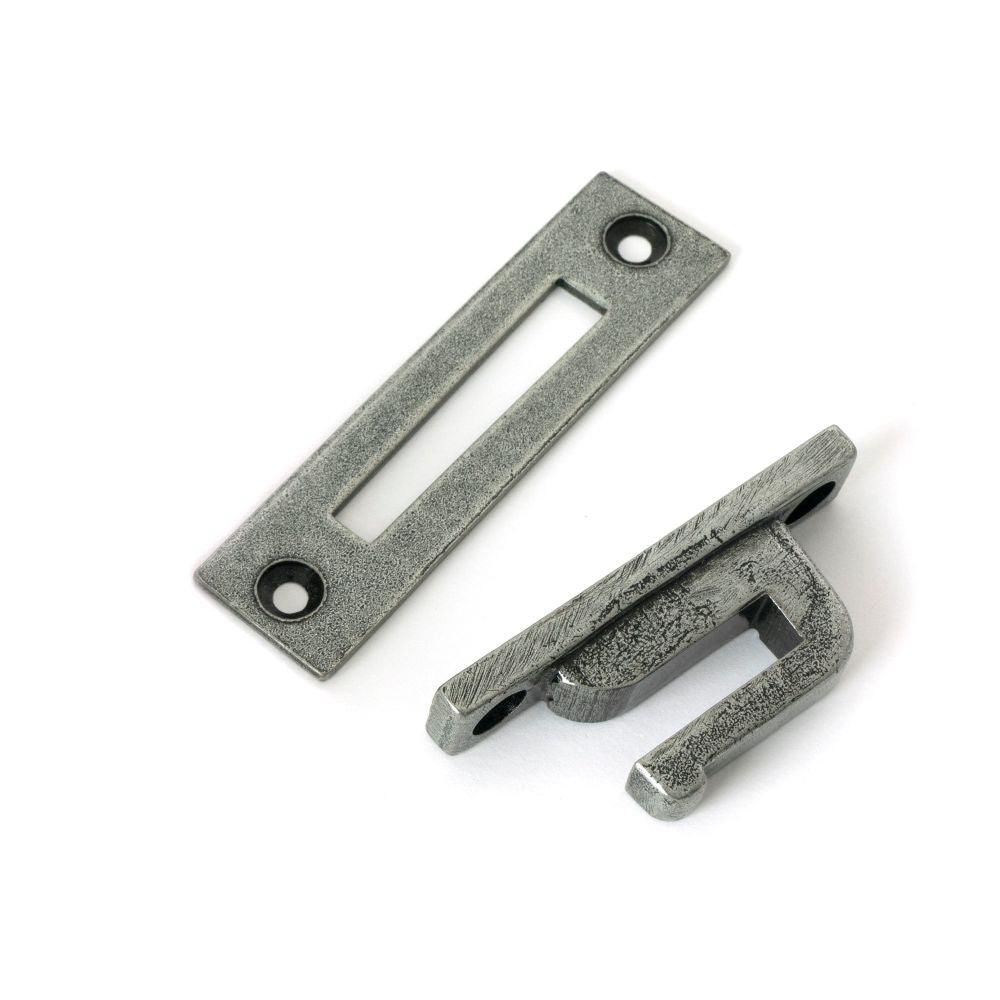 From The Anvil - Pewter Locking Brompton Fastener - LH | Sku. 51843 | Trade Door Handles.