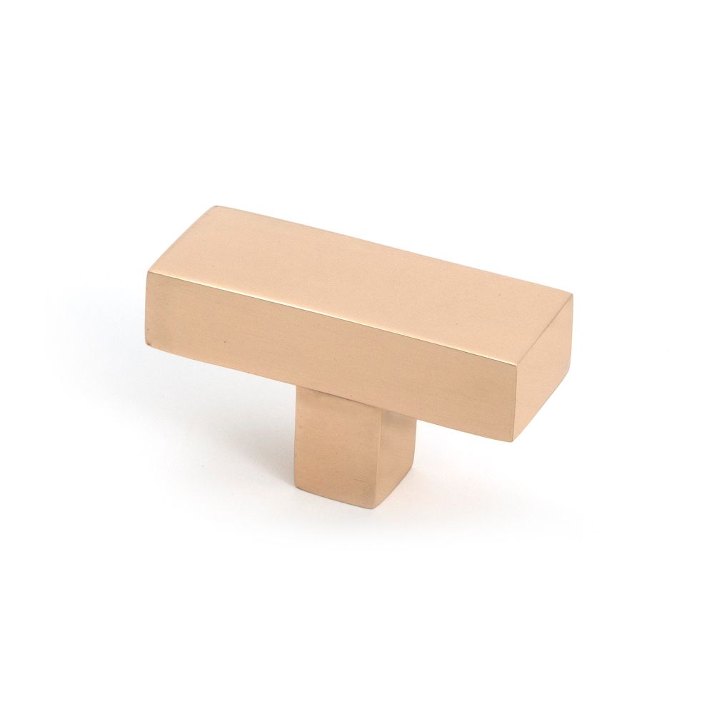 From The Anvil - Polished Bronze Albers T-Bar | Sku. 51863 | Trade Door Handles.