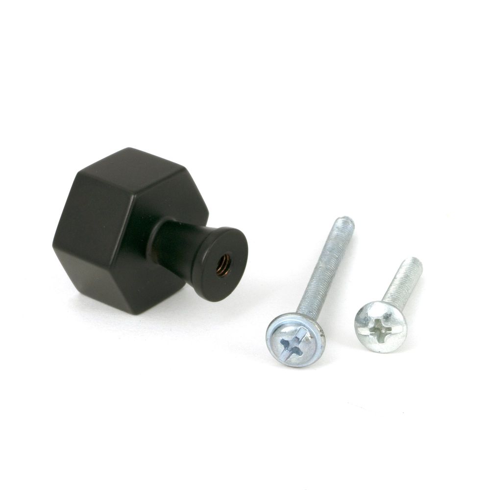 From The Anvil - Aged Bronze Kahlo Cabinet Knob - 25mm | Sku. 51867 | Trade Door Handles.