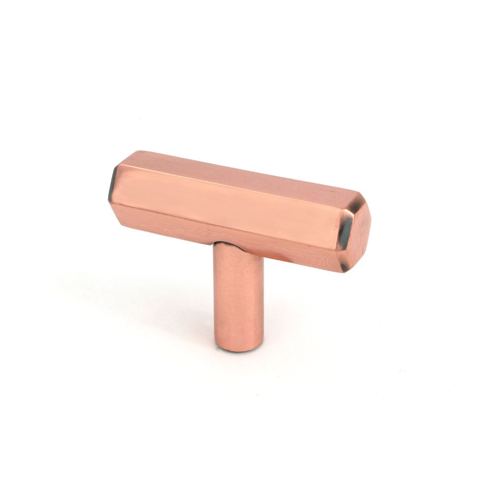 From The Anvil - Polished Bronze Kahlo T-Bar | Sku. 51877 | Trade Door Handles.