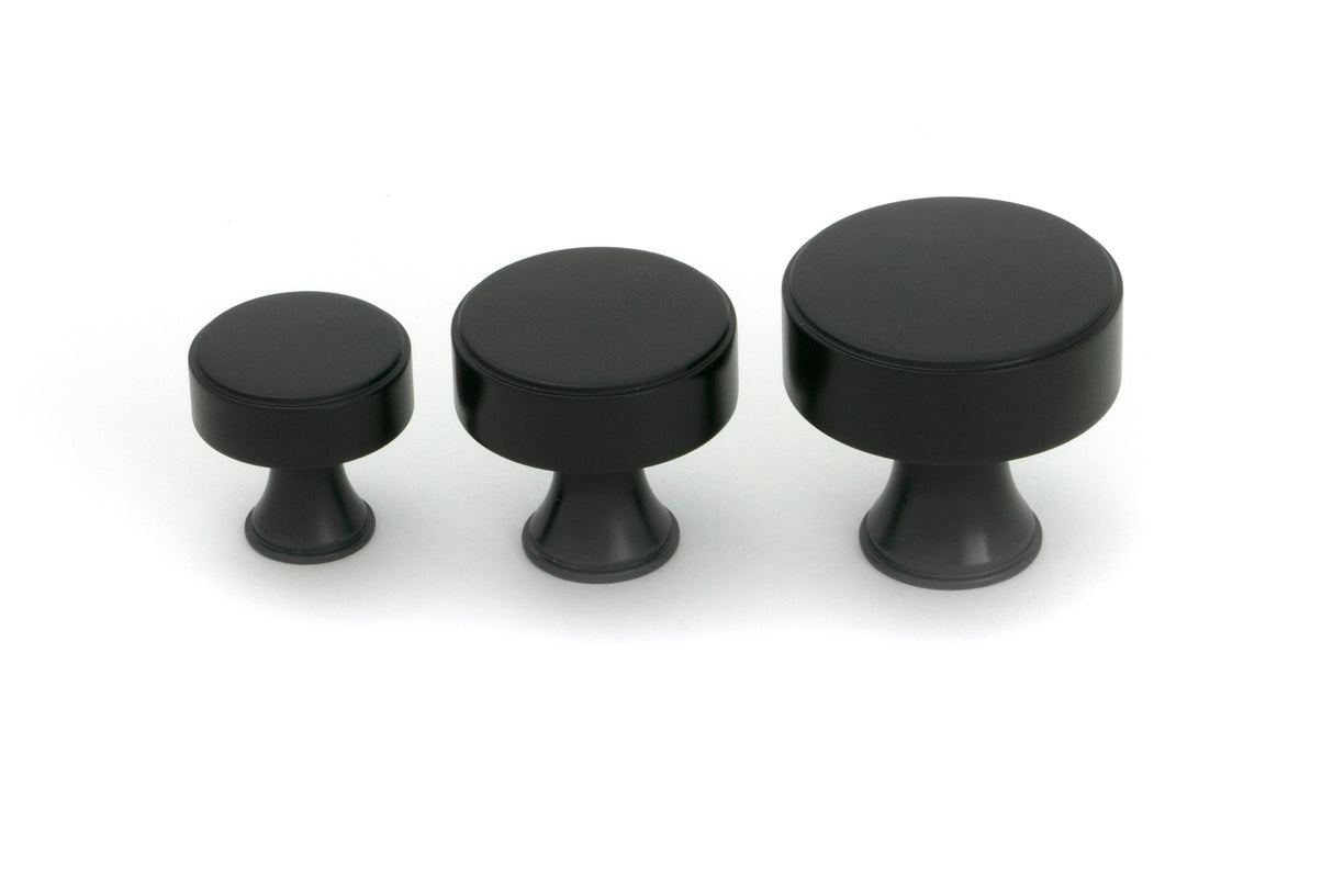 From The Anvil - Aged Bronze Scully Cabinet Knob - 32mm | Sku. 51882 | Trade Door Handles.