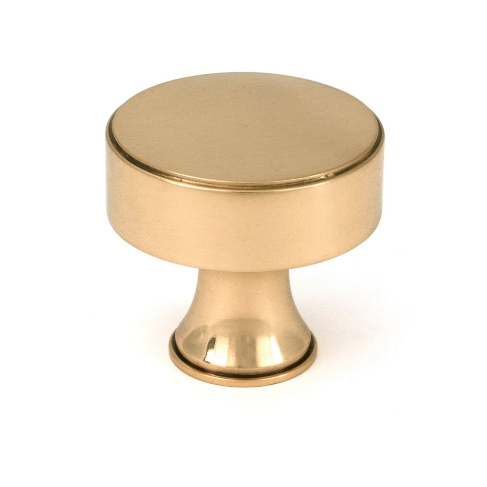 From The Anvil - Polished Bronze Scully Cabinet Knob - 38mm | Sku. 51890 | Trade Door Handles.