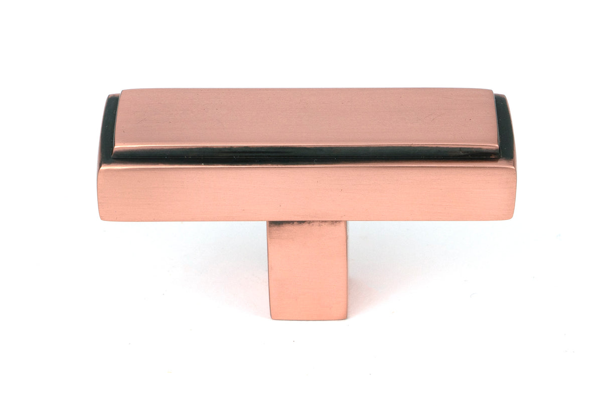 From The Anvil - Polished Bronze Scully T-Bar | Sku. 51891 | Trade Door Handles.