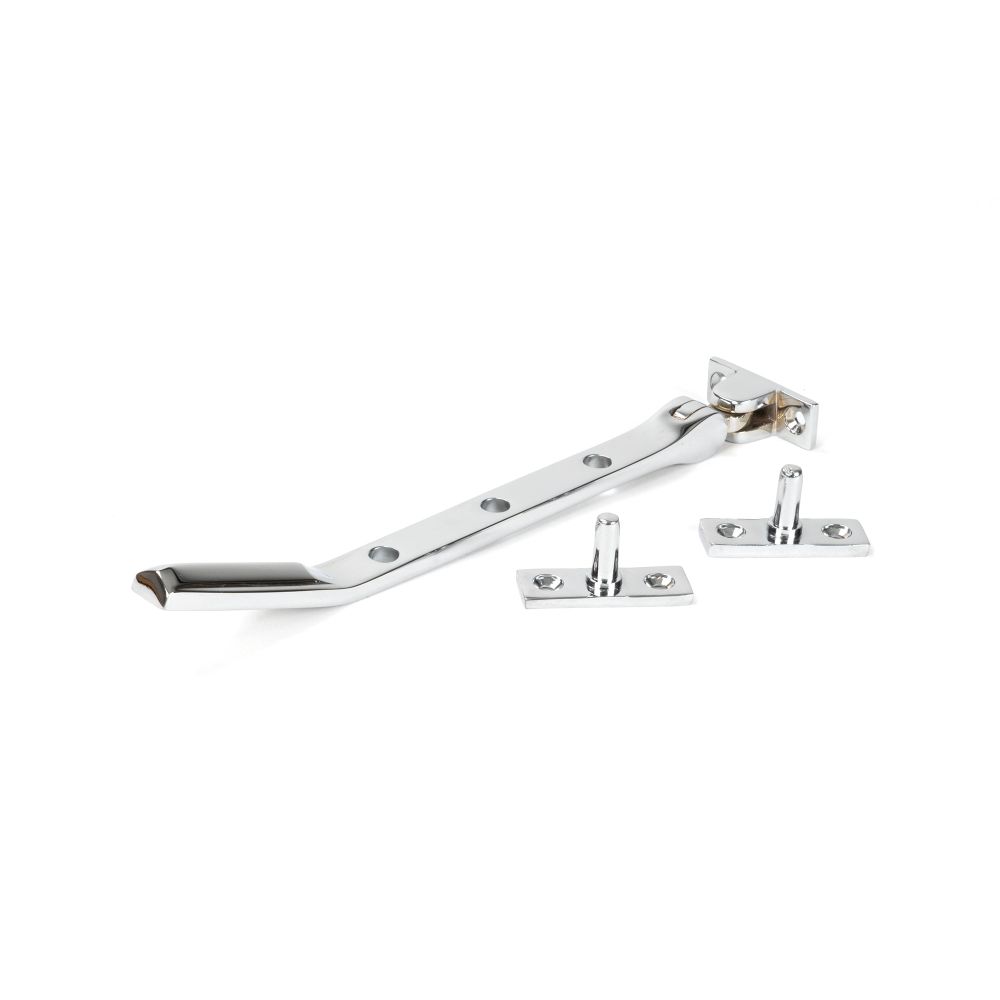 From The Anvil - Polished Chrome Art Deco 8" Stay | Sku. 51898 | Trade Door Handles.