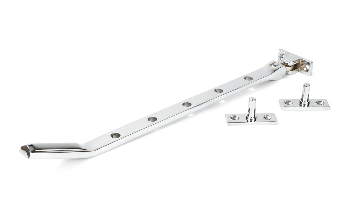 From The Anvil - Polished Chrome Art Deco 12" Stay | Sku. 51910 | Trade Door Handles.