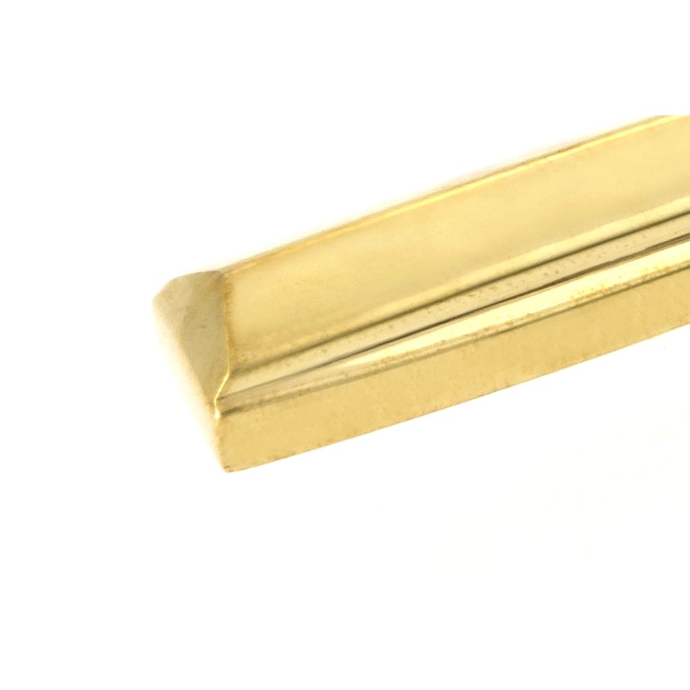 From The Anvil - Polished Brass Locking Art Deco Fastener - LH | Sku. 51913 | Trade Door Handles.